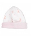 CAP WHITE/PINK 1/3M - SOPHIE LA GIRAFE