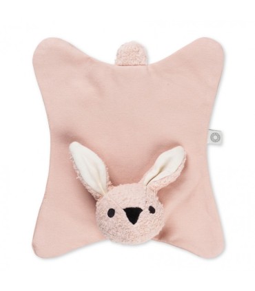 Πανάκι παρηγοριάς ANIKA ROSE RABBIT  από 100% οργανικό βαμβάκι